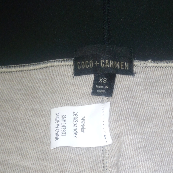 NWOT Coco + Carmen High Waist Shaping Leggings Sz XS - Picture 8 of 9